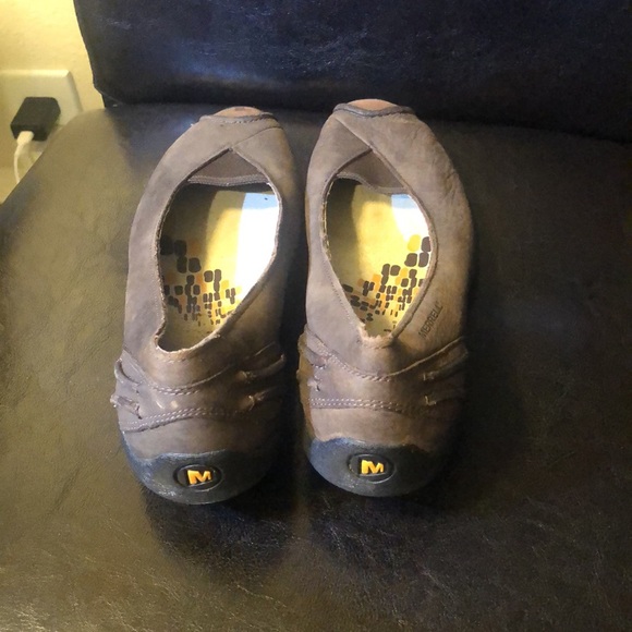 Merrell Genuine Women’s Brown Suede Leather Upper Rubber Soles Size 7 - Picture 7 of 13